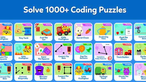 Coding Games For Kids - آموزش کدنویسی کودکان - عکس بازی موبایلی اندروید