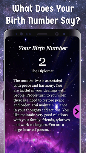 Numerology Calculator Readings - Image screenshot of android app