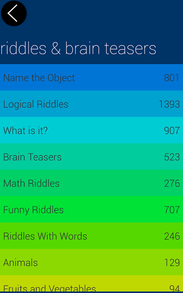Brain Teasers with Answers - Image screenshot of android app
