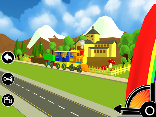 3D Fun Learning Toy Train Game For Kids & Toddlers - Gameplay image of android game