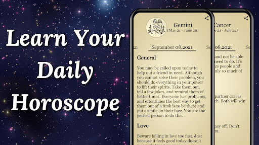 Daily Horoscope - Zodiac Signs - Image screenshot of android app