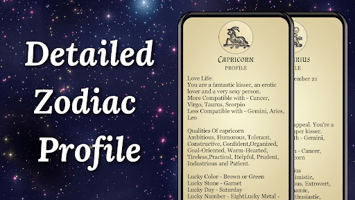 Daily Horoscope - Zodiac Signs - Image screenshot of android app