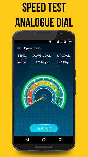 Internet Speed Test, 4G Speed Test & WiFi Analyzer - Image screenshot of android app