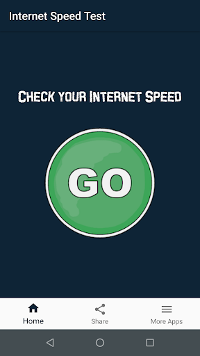Internet Speed Test Lite app - Image screenshot of android app