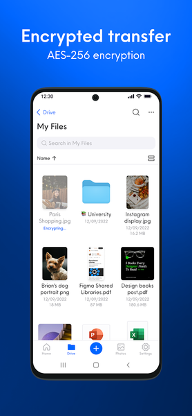 Internxt, Secure Cloud Storage - عکس برنامه موبایلی اندروید