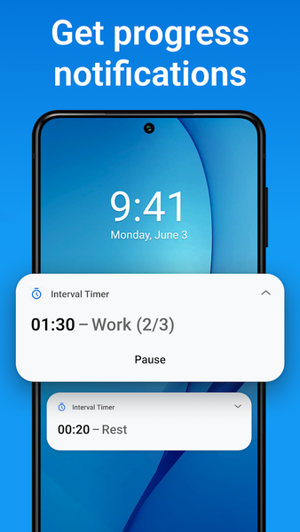 Interval Timer & Tabata Timer - Image screenshot of android app