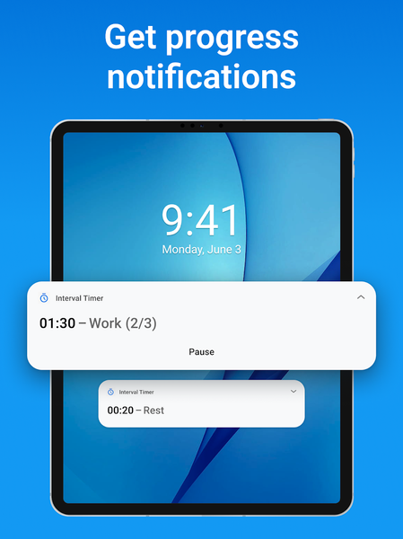 Interval Timer & Tabata Timer - Image screenshot of android app