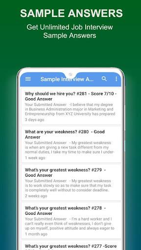 Interview Questions and Answers - سوال و جواب مصاحبه - عکس برنامه موبایلی اندروید