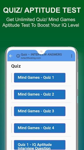 Interview Questions and Answers - سوال و جواب مصاحبه - عکس برنامه موبایلی اندروید
