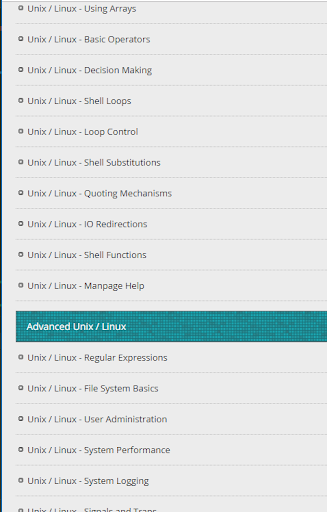 Learn UNIX / Linux (Comprehensive Tutorials) - عکس برنامه موبایلی اندروید