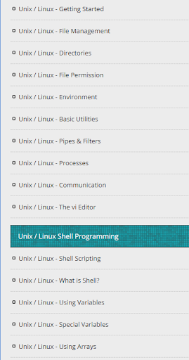 Learn UNIX / Linux (Comprehensive Tutorials) - عکس برنامه موبایلی اندروید
