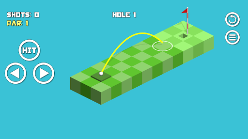 Physics Golf - عکس بازی موبایلی اندروید