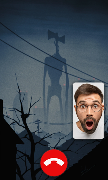 Siren Head - Scary Prank Call - Image screenshot of android app