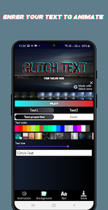 Gaming Intro Maker - Glitch Logo Text Animation for Android - Download