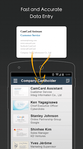 CamCard Business - Image screenshot of android app