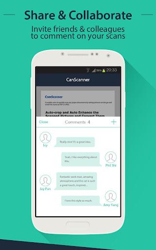 CamScanner HD - Scanner, Fax - عکس برنامه موبایلی اندروید