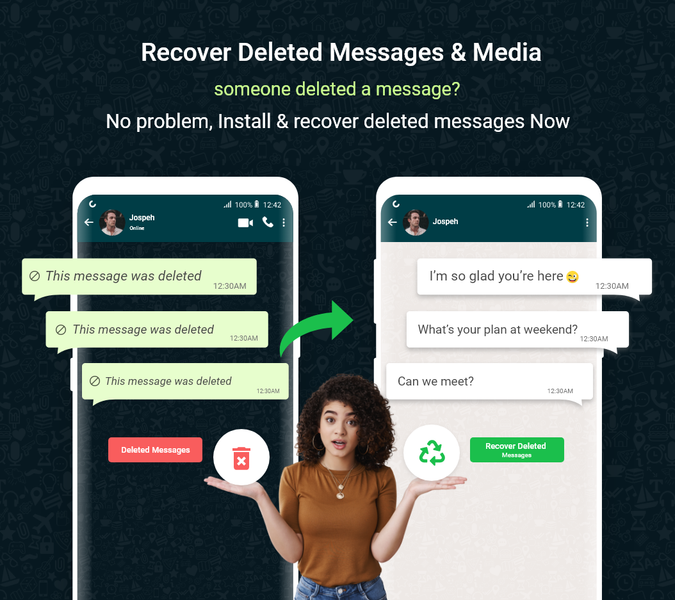 Deleted Messages Recovery - Image screenshot of android app