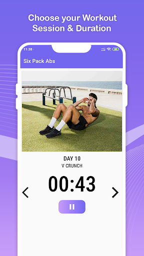 Six Pack Abs in ۳۰ Days - Abs Workout - عکس برنامه موبایلی اندروید
