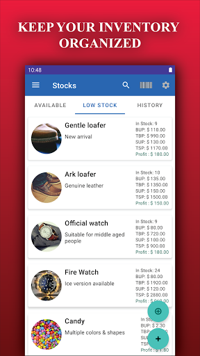 Store Manager: stock and sales - عکس برنامه موبایلی اندروید