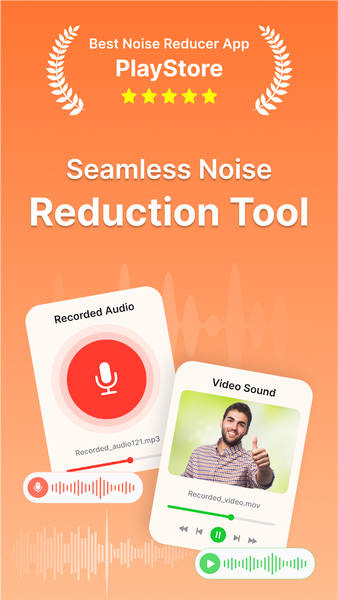 Boost Audio Voice Reduce Noise - عکس برنامه موبایلی اندروید