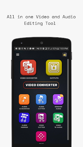Video Converter, Compressor - Image screenshot of android app