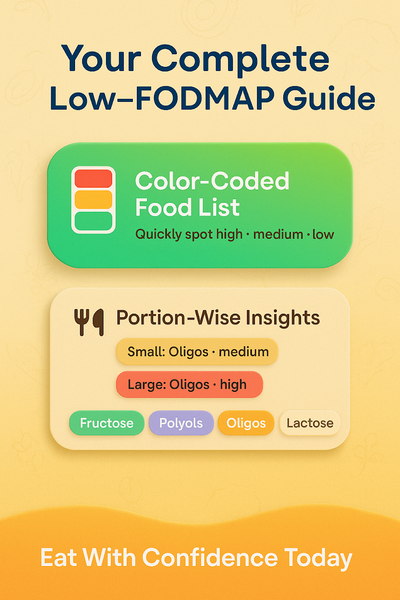 FODMAP Food Guide - عکس برنامه موبایلی اندروید