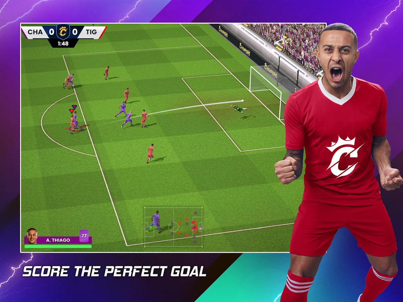 Champions Elite Football 2025 - Gameplay image of android game
