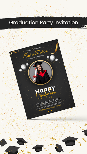 Invitation Card Maker & Design - Image screenshot of android app