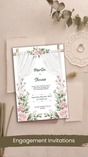 Invitation Card Maker & Design - Image screenshot of android app