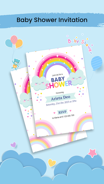 Invitation Card Maker & Design - Image screenshot of android app
