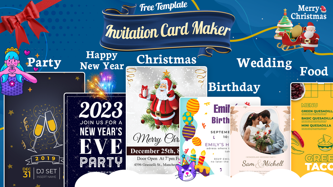 Invitation Card Maker - Design - Image screenshot of android app