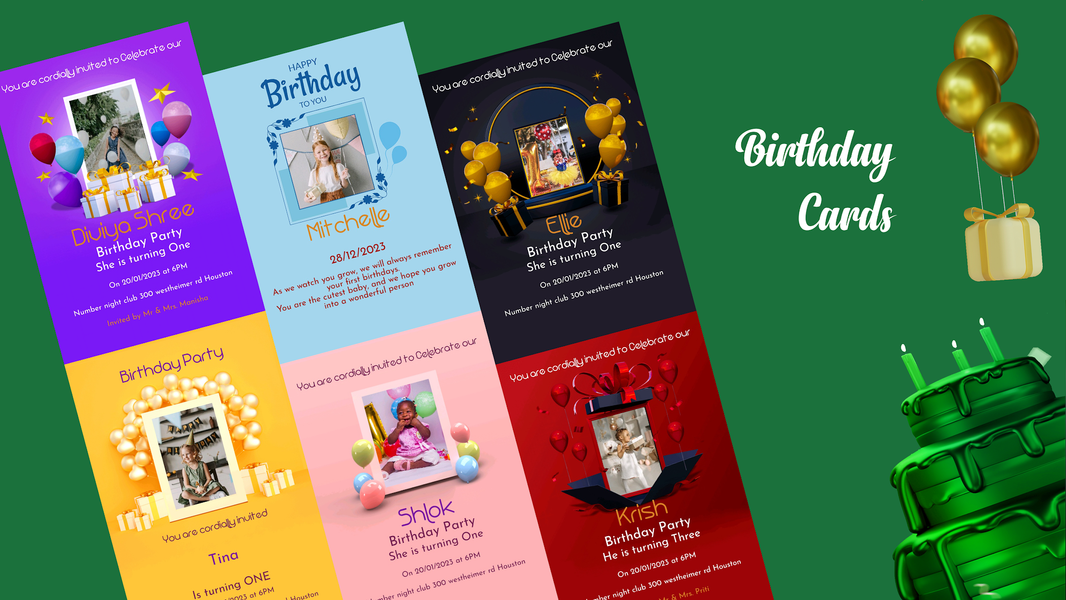 Video Invitation & Card Maker - Image screenshot of android app