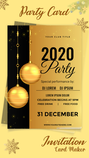 Invitation maker - Card Design - Image screenshot of android app