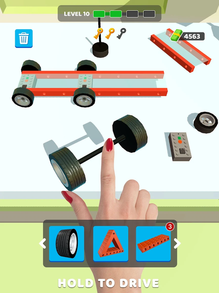 Build Cars - Car Puzzle Games - عکس بازی موبایلی اندروید