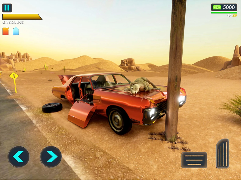 Long Road Trip - Car Driving - Gameplay image of android game