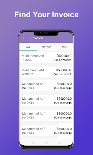 Invoice Maker Free with Logo - Billing & Estimates - عکس برنامه موبایلی اندروید