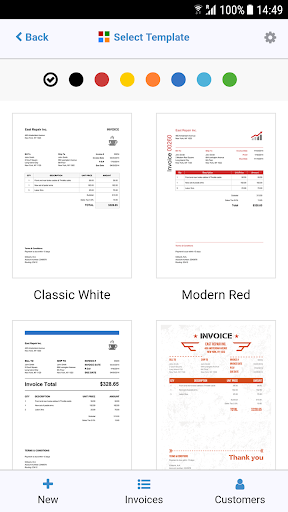 Invoice Maker by Invoice Home - عکس برنامه موبایلی اندروید