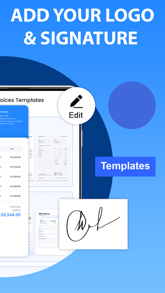 Invoice Maker: Receipt Maker - عکس برنامه موبایلی اندروید