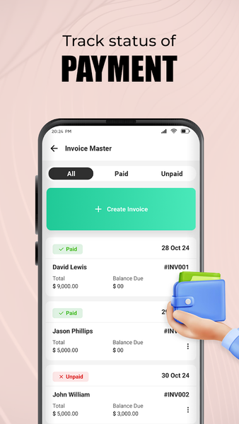 Invoice Maker: Invoice PDF - عکس برنامه موبایلی اندروید