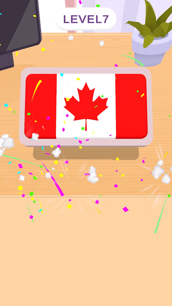 Drop Fit: World Flag Puzzle - Gameplay image of android game