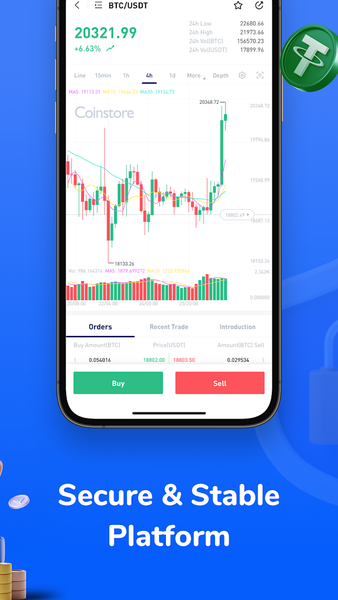 Coinstore:Trade Crypto&Futures - عکس برنامه موبایلی اندروید