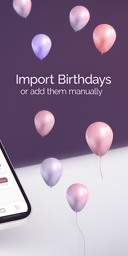 Birthday Reminder & Calendar - Image screenshot of android app