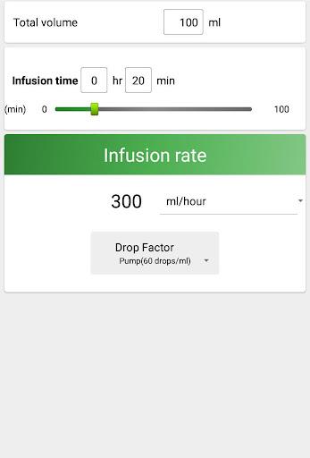 Super Infusion Calculator - عکس برنامه موبایلی اندروید