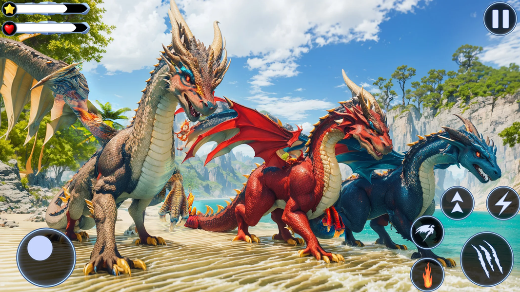 Wild Dragon Craft Family Sim - عکس بازی موبایلی اندروید