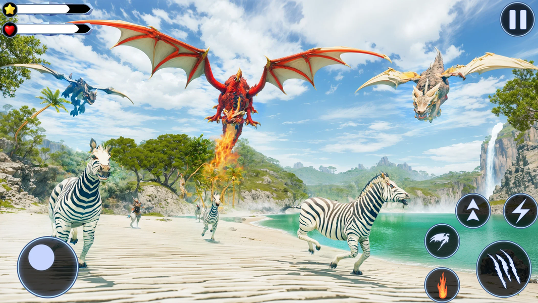 Wild Dragon Craft Family Sim - عکس بازی موبایلی اندروید