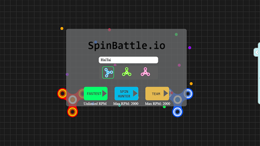 SpinBattle.io: spinz fidget spinner io - عکس بازی موبایلی اندروید