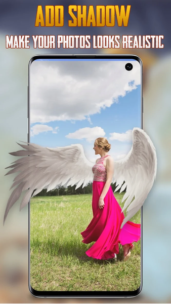 Angel Wings Photo Editor - Win - Image screenshot of android app