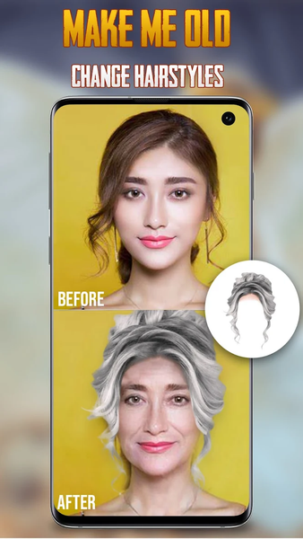 Make Me Old - Looks Old Photo - Image screenshot of android app