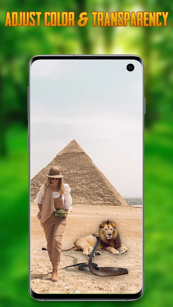 Wild Animal In Photo Camera - Image screenshot of android app
