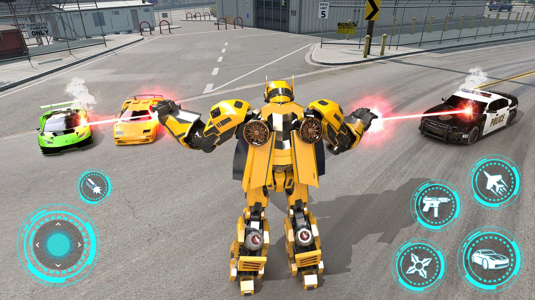Robot Car Legend: Mech Battle - Gameplay image of android game